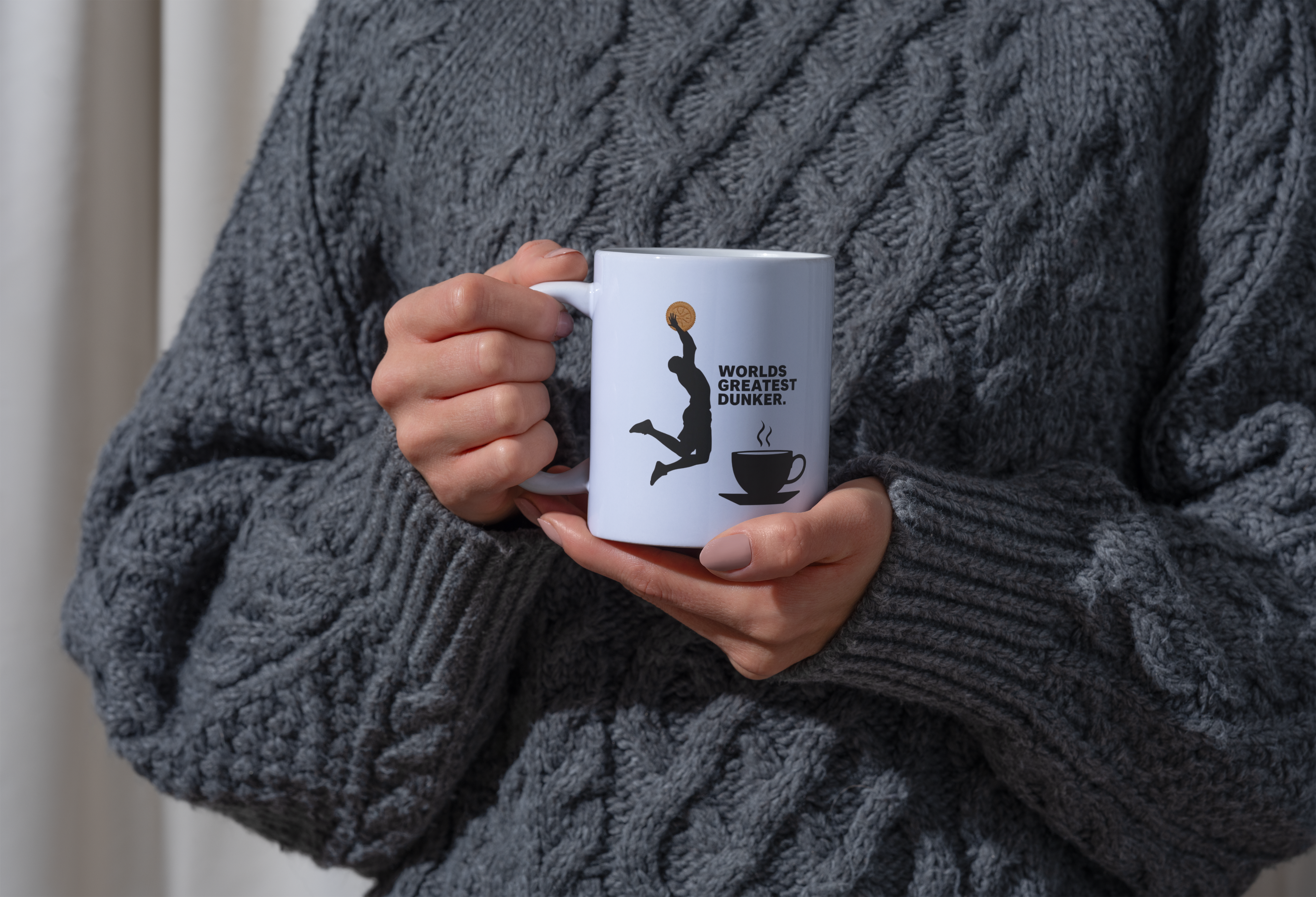 Funny Basketball/Dunk Mug
