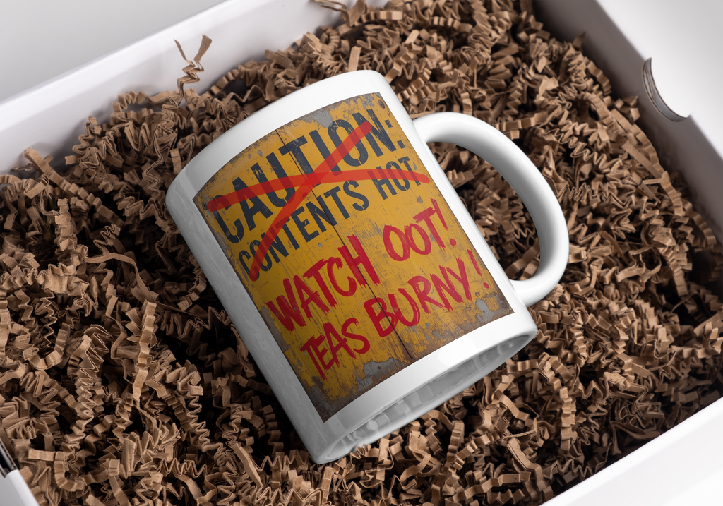 teas burny mug