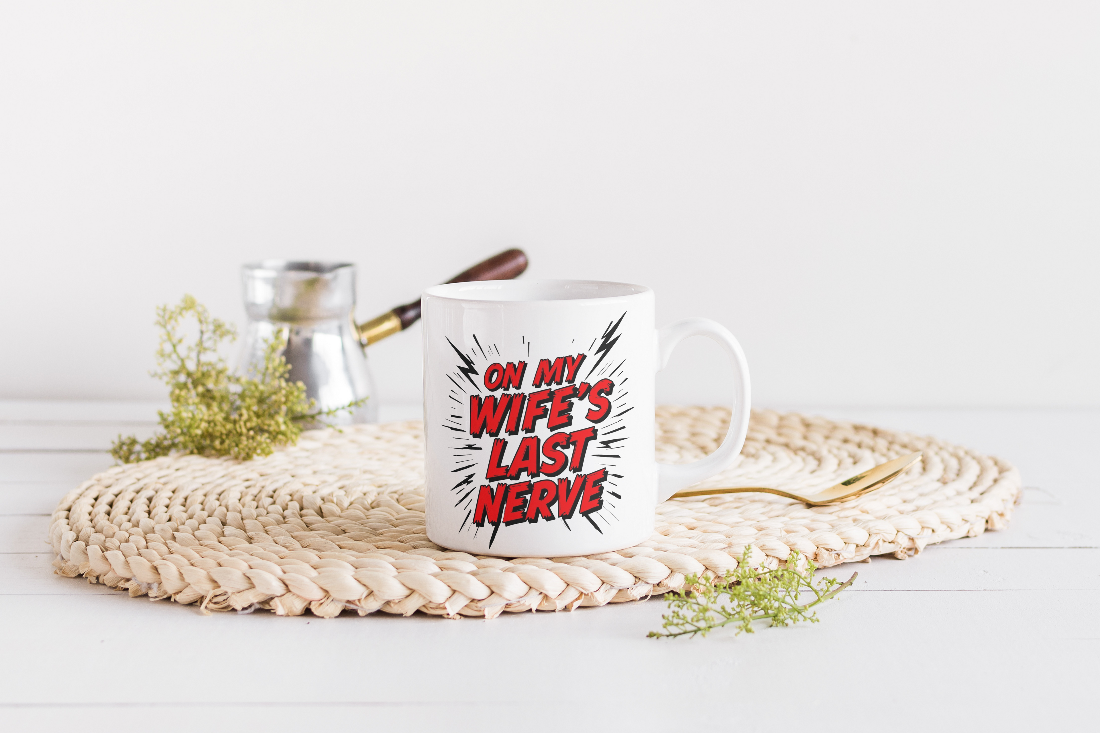 Two Toned Mug wife's last nerve